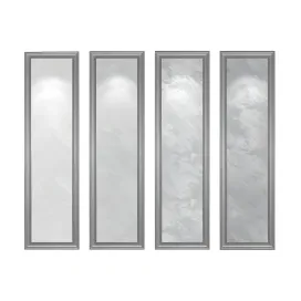 Decorative plaster single layer version